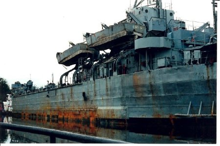 LST-325 in Mobile, Alabama