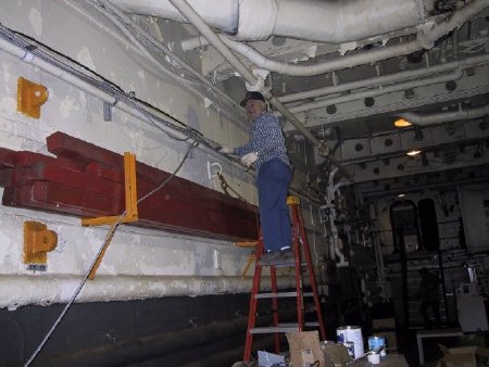 Wiring Technician On Well Deck -r