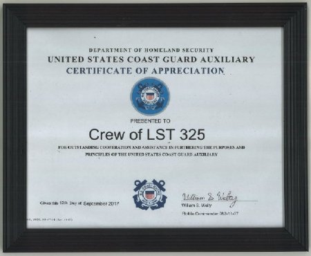 Certificate in Frame