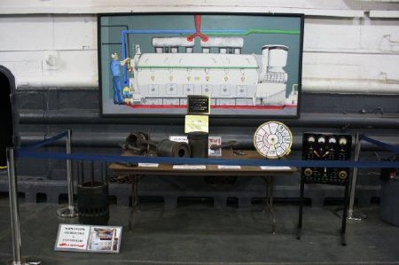 Ad Mumford Plaque & Engine Room Display