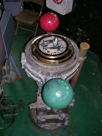 Compass In Wheel House