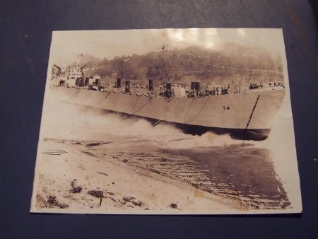 Launching of LST-34
