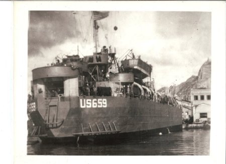 LST-659 Stern