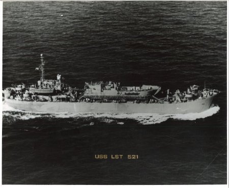 LST-521 carrying LCT-666