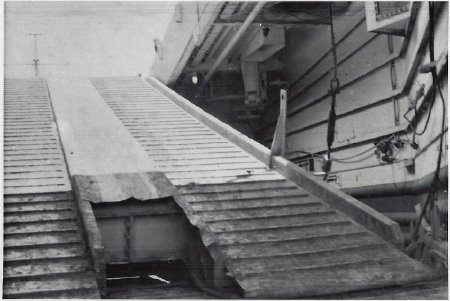 Ramp from Tank Deck Bow