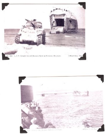 6 Photos of LSTs Unloading