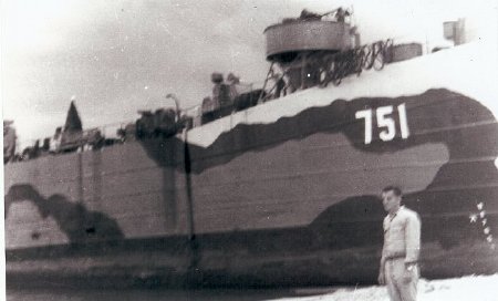 Capt Robert E. Garris & LST-751
