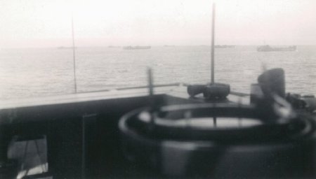 LSTs in Convoy from Okinawa