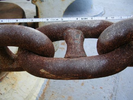 Bootz Mfg. Lst Bow Anchor Chain, Morgan Collection