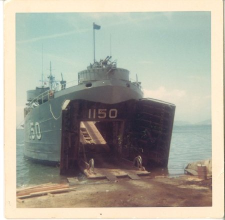 LST-1150 Bow Doors and Ramp