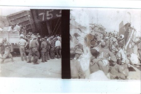 LCT & LST-753 being loaded