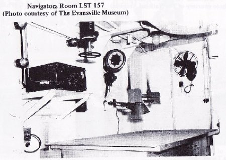 Evansville Shipyard  Lst-157 Navigators Room, Morgan Collection