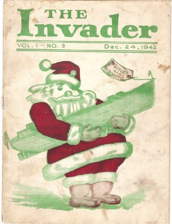 THE INVADER Vol 1 #3 Dec. 24, 1942 ( front pg )