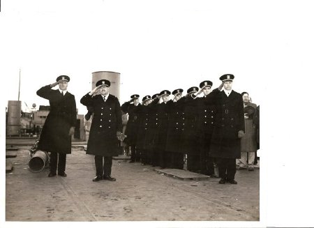 Officers of LST 157