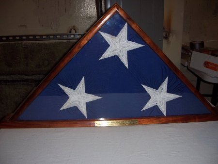 Flag flown from the USS Arizona