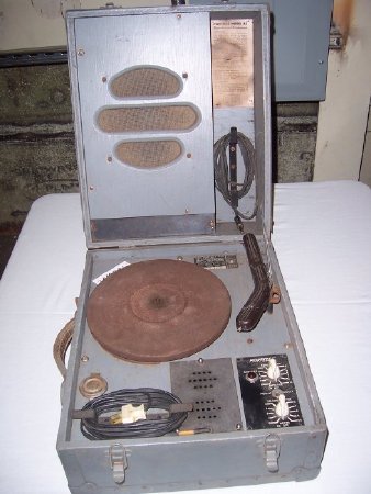 WW11 Naval Phonograph