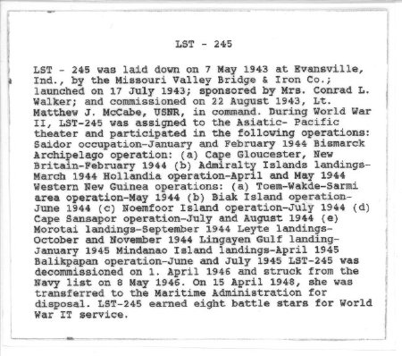 LST-245 History