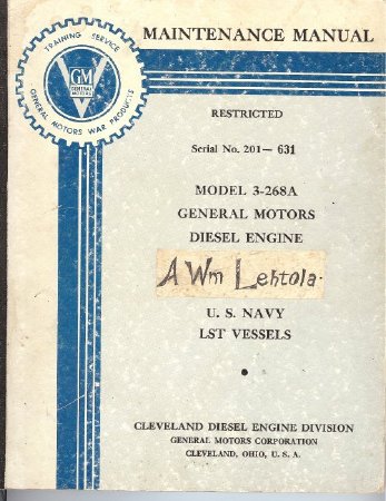 WWII General Motors Maintenance Manual