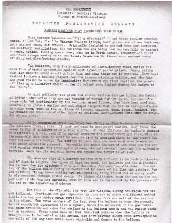 WWII Employee Publication Release (pg 1)