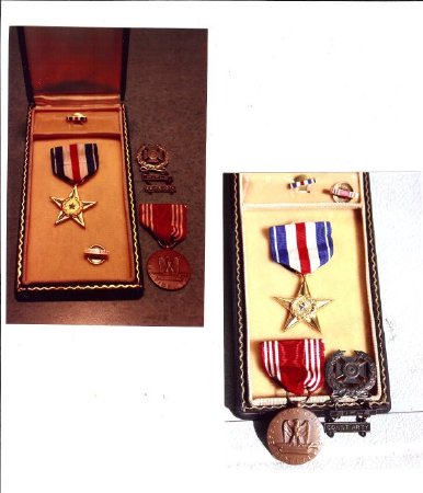 3 Photos of Medals Received