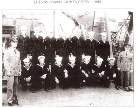 LST-265 Small Boat Crew-1944