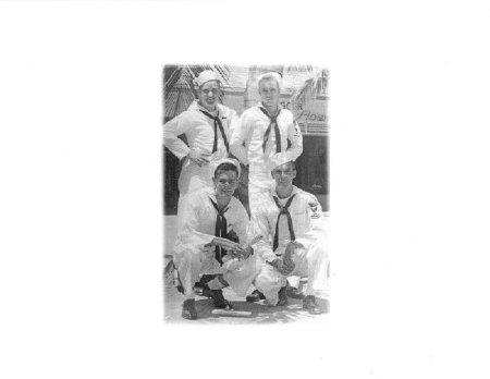 Unknown USN Sailors, Dress Whites